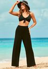 Dena Beach Pant Cover Up, BLACK, hi-res image number null