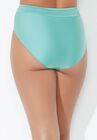 High Waist Cutout Mesh Bikini Bottom, , on-hover image number null