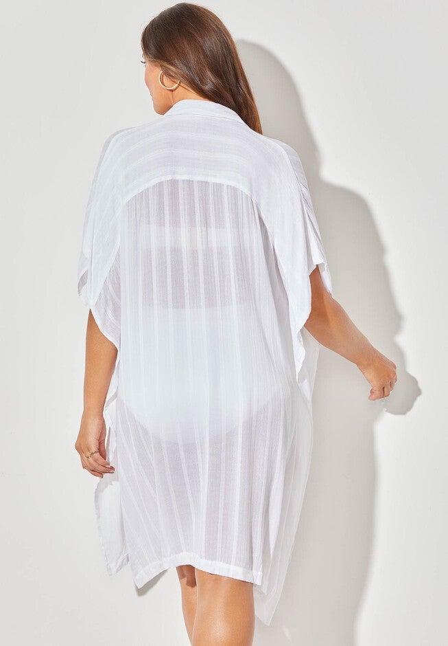 Mila Shirt Dress Cover Up, , on-hover image number 1
