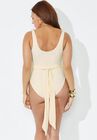 Wrap Sash One Piece Swimsuit, , alternate image number null