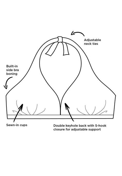 Diva Halter Bikini Top, , alternate image number null