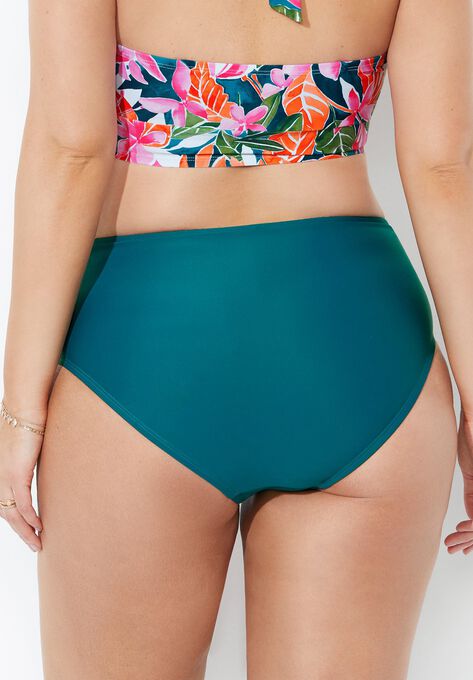 High Waist Sash Bikini Bottom, , on-hover image number null