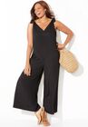 Maddie Tie Shoulder Jumpsuit Cover up, , alternate image number null
