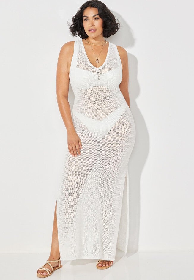 The Crochet Beach Dress, , alternate image number 6