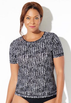 Chlorine Resistant Swim Tee Rash Guard