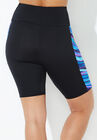 Chlorine Resistant High Waist Swim Bike Short, , on-hover image number null