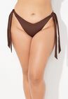 The Madelyn Cheeky Side Tie Bikini Bottom, , alternate image number null