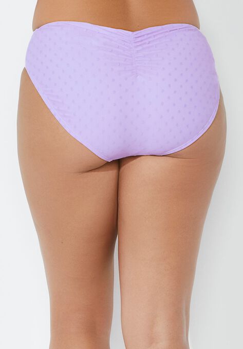 V-Cut Mesh Overlay Bikini Bottom, , on-hover image number null