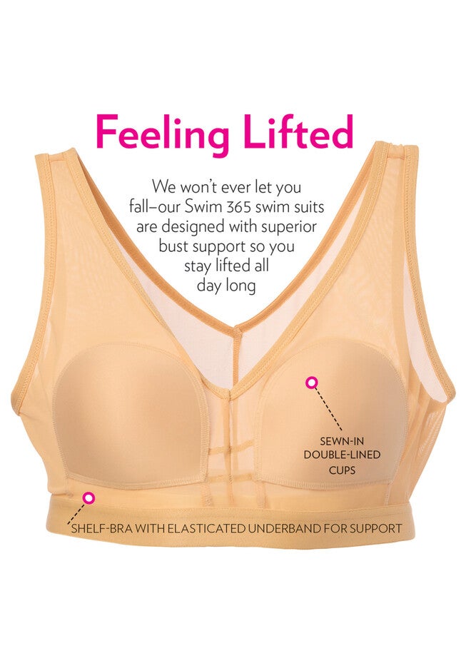 Two-Piece Swim Dress, , alternate image number null
