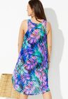 Quincy Mesh High Low Cover Up Tunic, , on-hover image number null