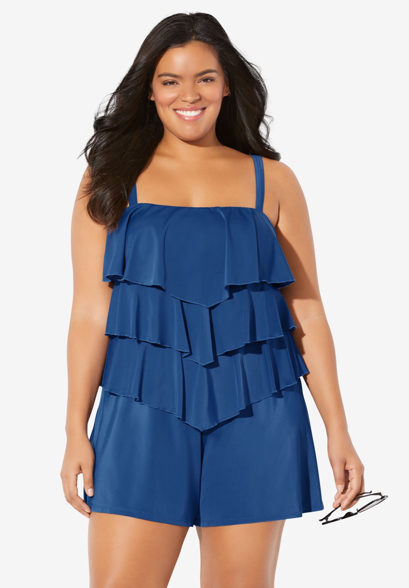 plus size bathing suit romper