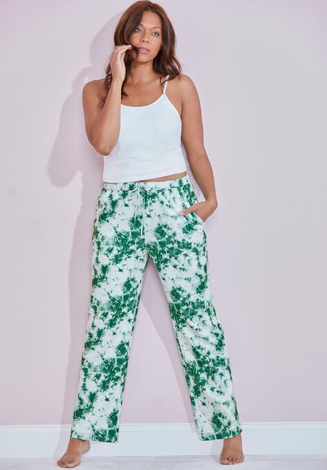 Lily Lounge Pant, OLIVE TIE DYE, hi-res image number null