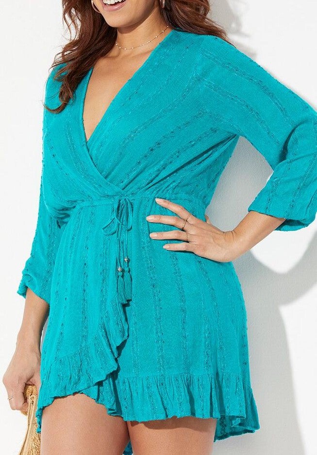 Harley Wrap Cover Up Tunic, , alternate image number 3