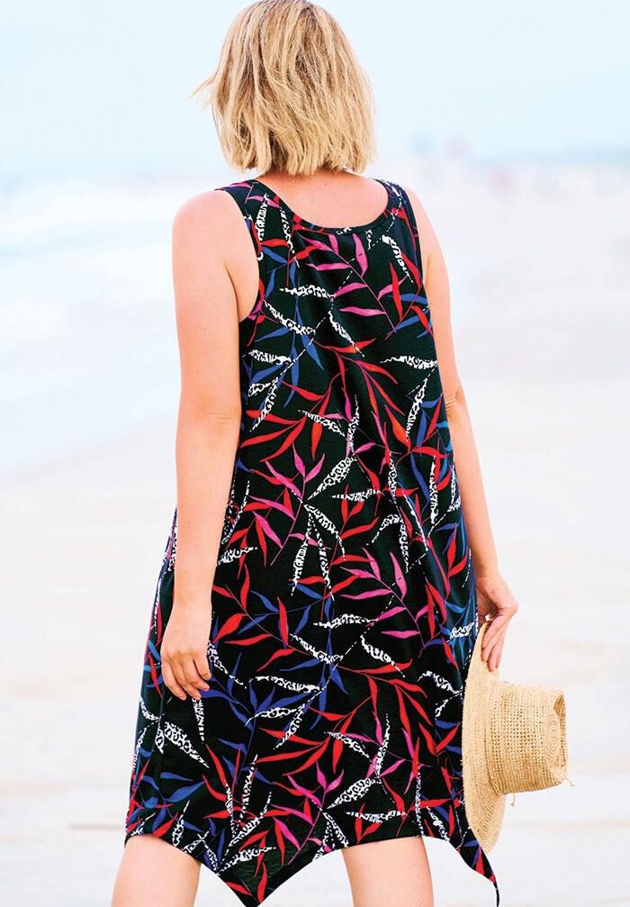 Sharktail Tank Dress, , on-hover image number 1