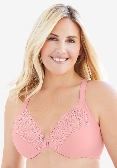 Glamorise Wonderwire Front Close T Back Bra 1246