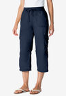Convertible Length Cargo Capri Pant, , alternate image number null