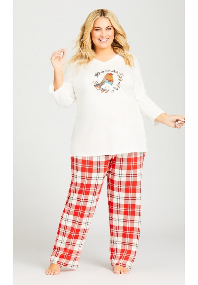 Robin Sleep Top, CREAM ROBIN, on-hover image number null