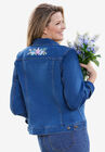 Stretch Denim Jacket, , on-hover image number null