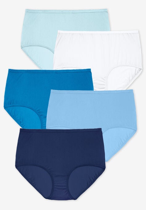 Nylon Brief 5-Pack, BLUE PACK, hi-res image number null
