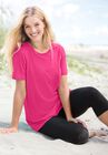 Perfect Short-Sleeve Crewneck Tee, , alternate image number null