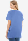 Floral Crewneck Tee, , on-hover image number null