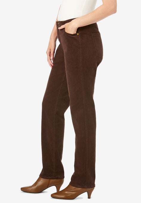 Stretch Corduroy Bootcut Jean, , alternate image number null