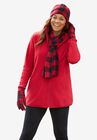 Zip-Front Microfleece Jacket, , alternate image number null