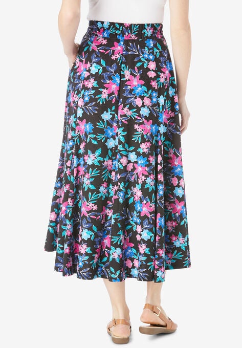 Knit Panel Skirt, , on-hover image number null