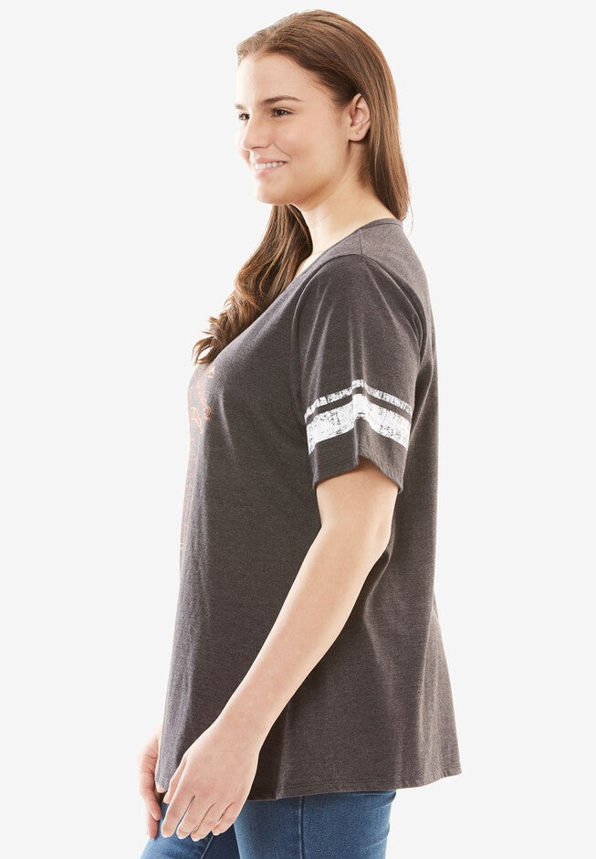 MLB Team Notch-Neck Tee, , alternate image number 2