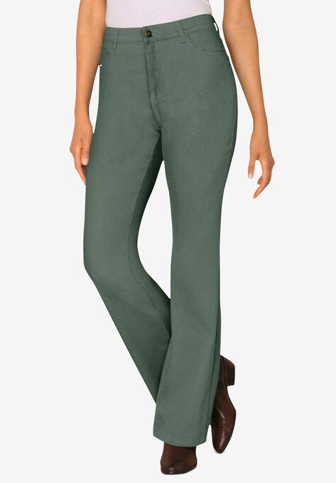 Bootcut Stretch Jean, PINE, hi-res image number null