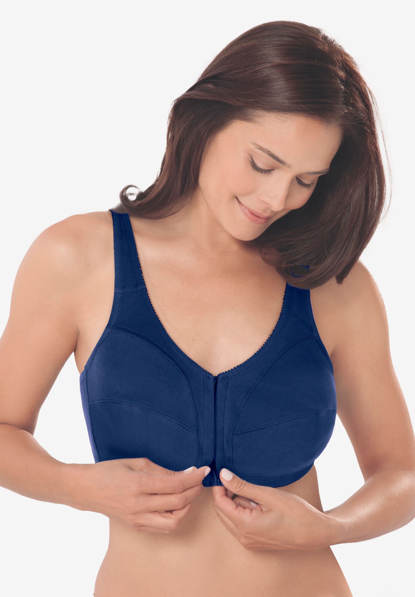 Comfort Choice&reg; Front-Close Wireless Bra, , alternate image number 6