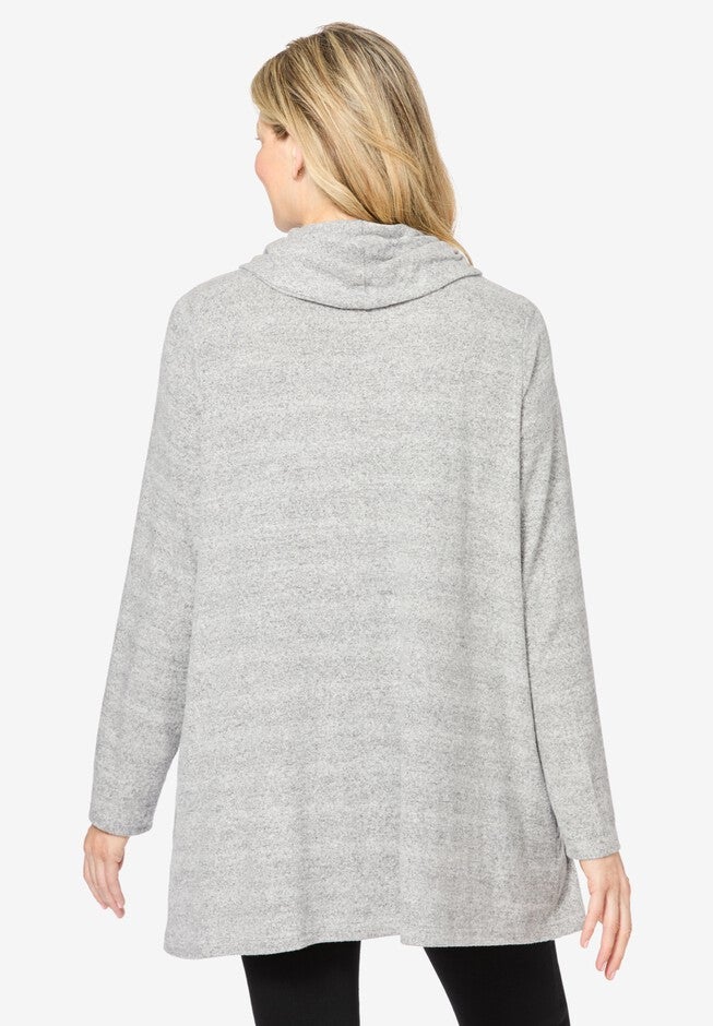 Forever Soft Cowl Neck Tunic, , on-hover image number null