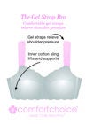 Front Hook Gel Strap Wireless Bra , , alternate image number null