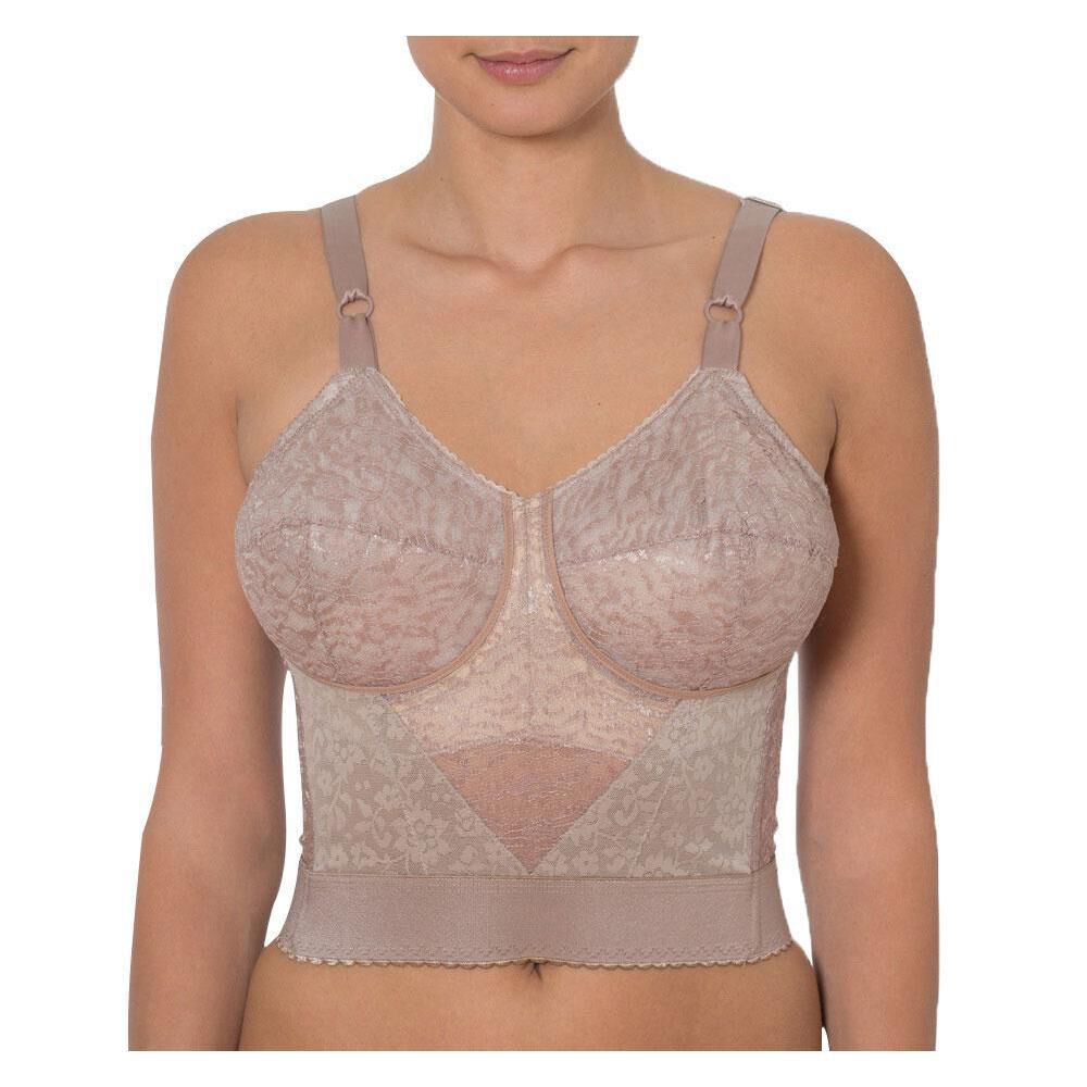 Expandable Cups Longline Bra, MOCHA, hi-res image number 0