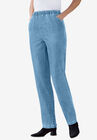 Straight Leg Fineline Jean, LIGHT STONEWASH, hi-res image number null