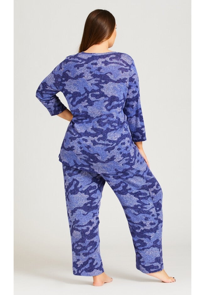 Hacci Camo Top, CAMO LILAC, alternate image number null