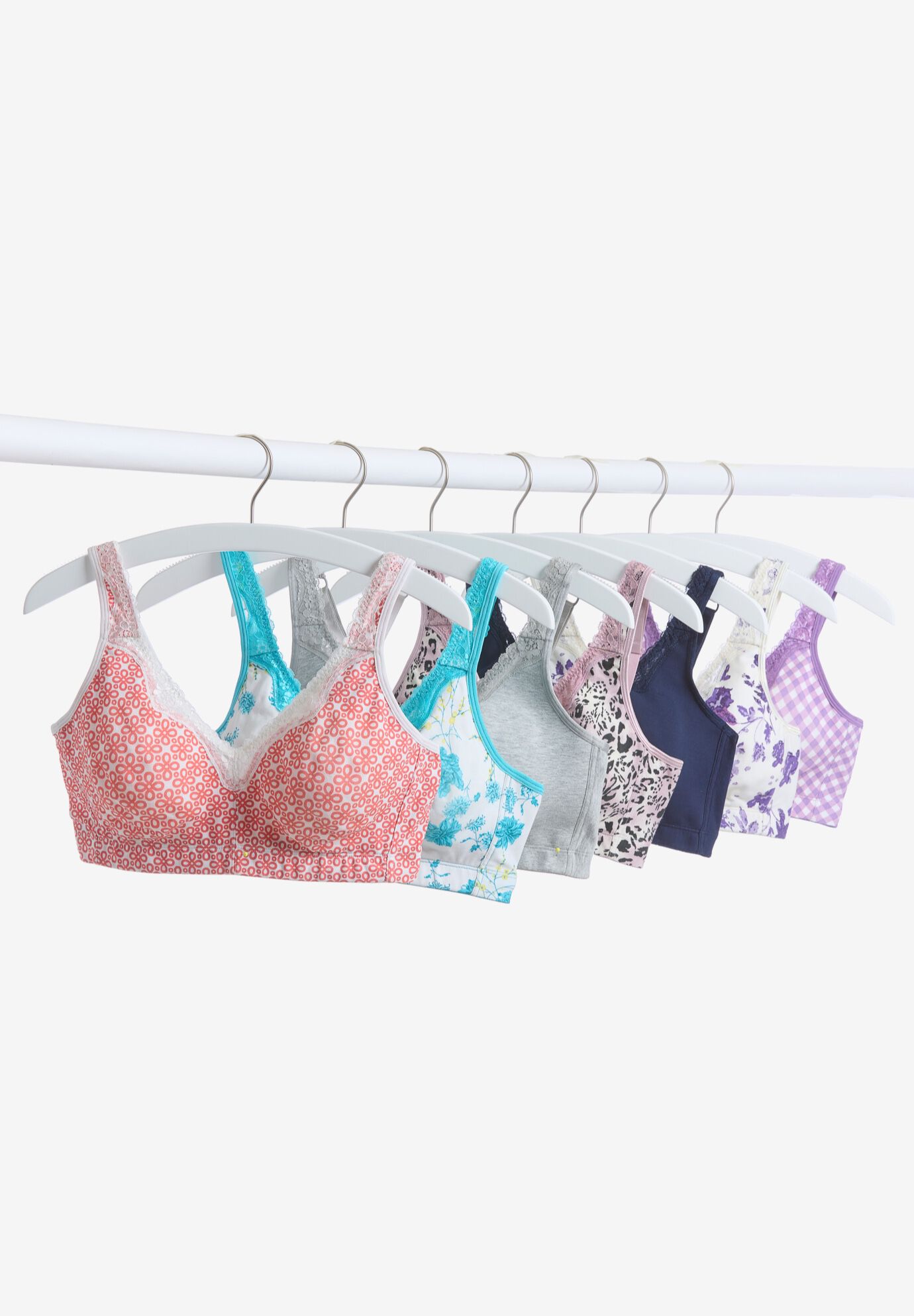 Cotton Comfort Wireless Bra, , alternate image number 5