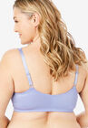 Scroll Embroidered Wireless Front-Close Bra , , on-hover image number null