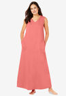 Trapeze V-Neck Lounger, SWEET CORAL, hi-res image number null