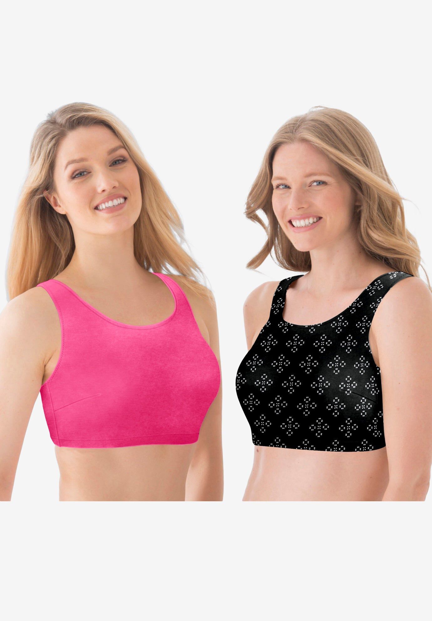Wireless Sport Bra 2-Pack