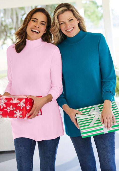 Perfect Mockneck Tunic, , alternate image number null