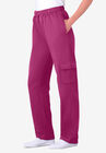 Better Fleece Cargo Sweatpant, RASPBERRY, hi-res image number null