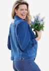 Stretch Denim Jacket, , alternate image number null