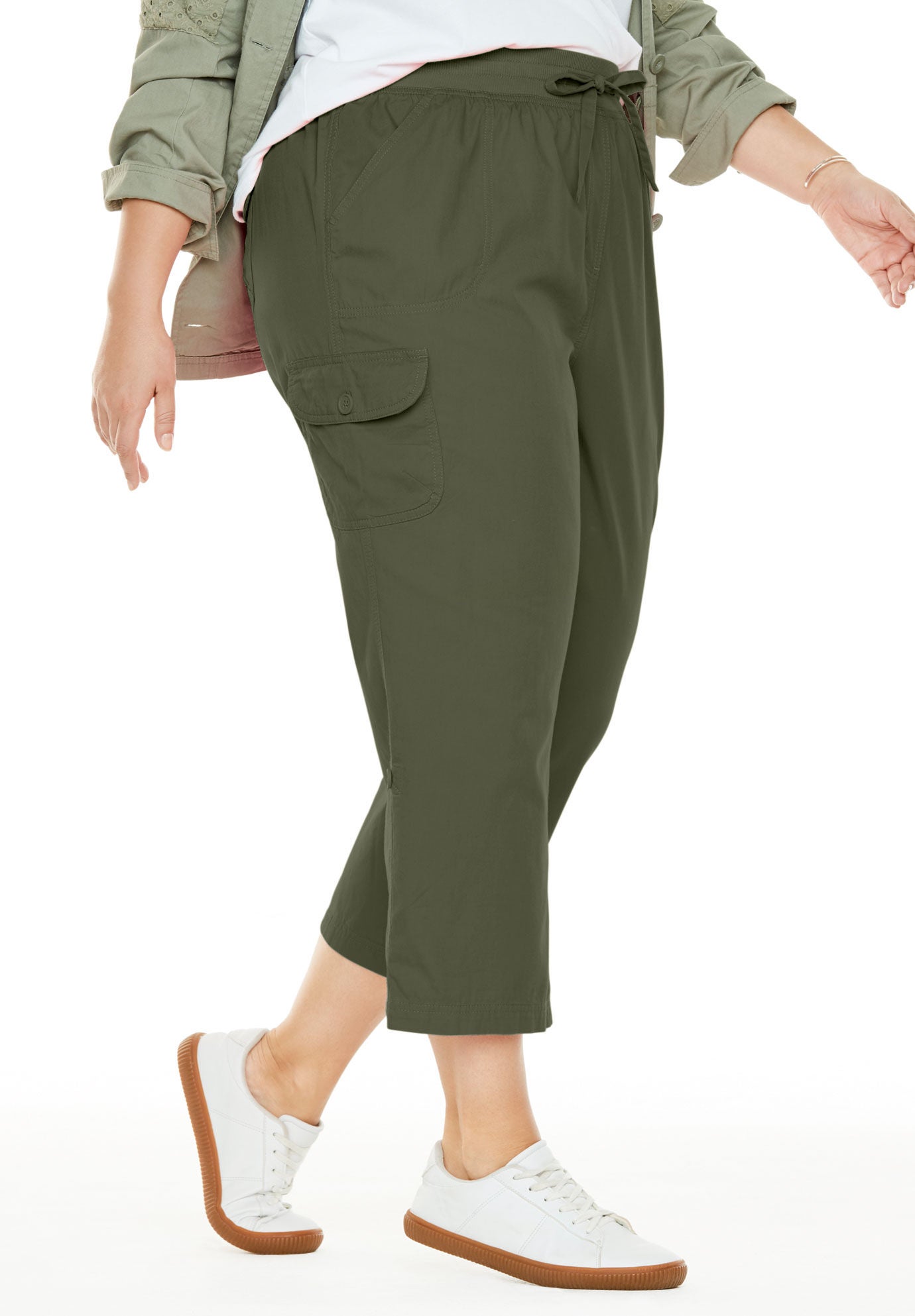 plus size petite capris