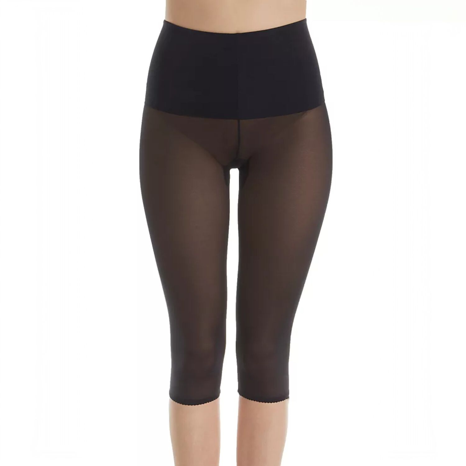 Leg Shaper/Pant Liner Light to Moderate Shaping, BLACK, hi-res image number 0