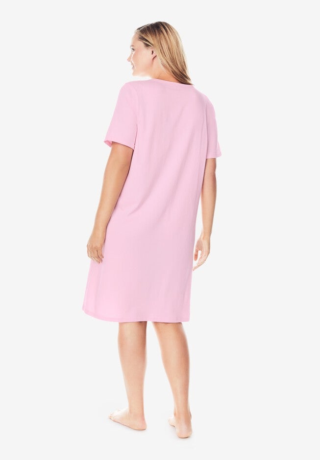 Cotton Sleepshirt , , on-hover image number 1