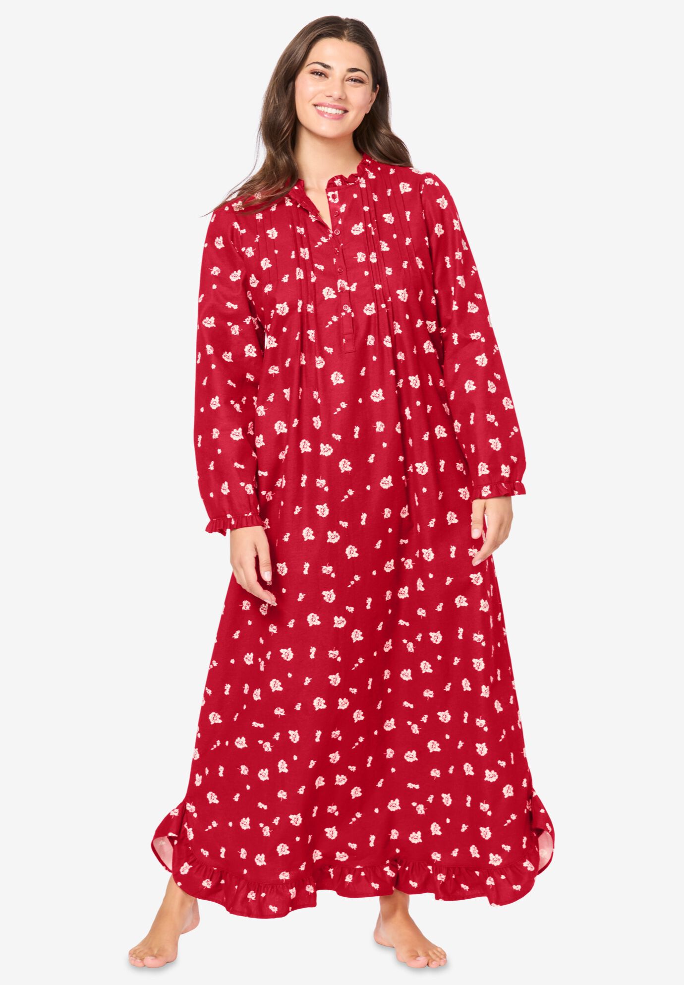 Long Flannel Nightgown Fullbeauty Outlet