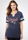 Notch Neck NFL Tee, PATRIOTS, hi-res image number null