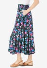 Knit Panel Skirt, , alternate image number null
