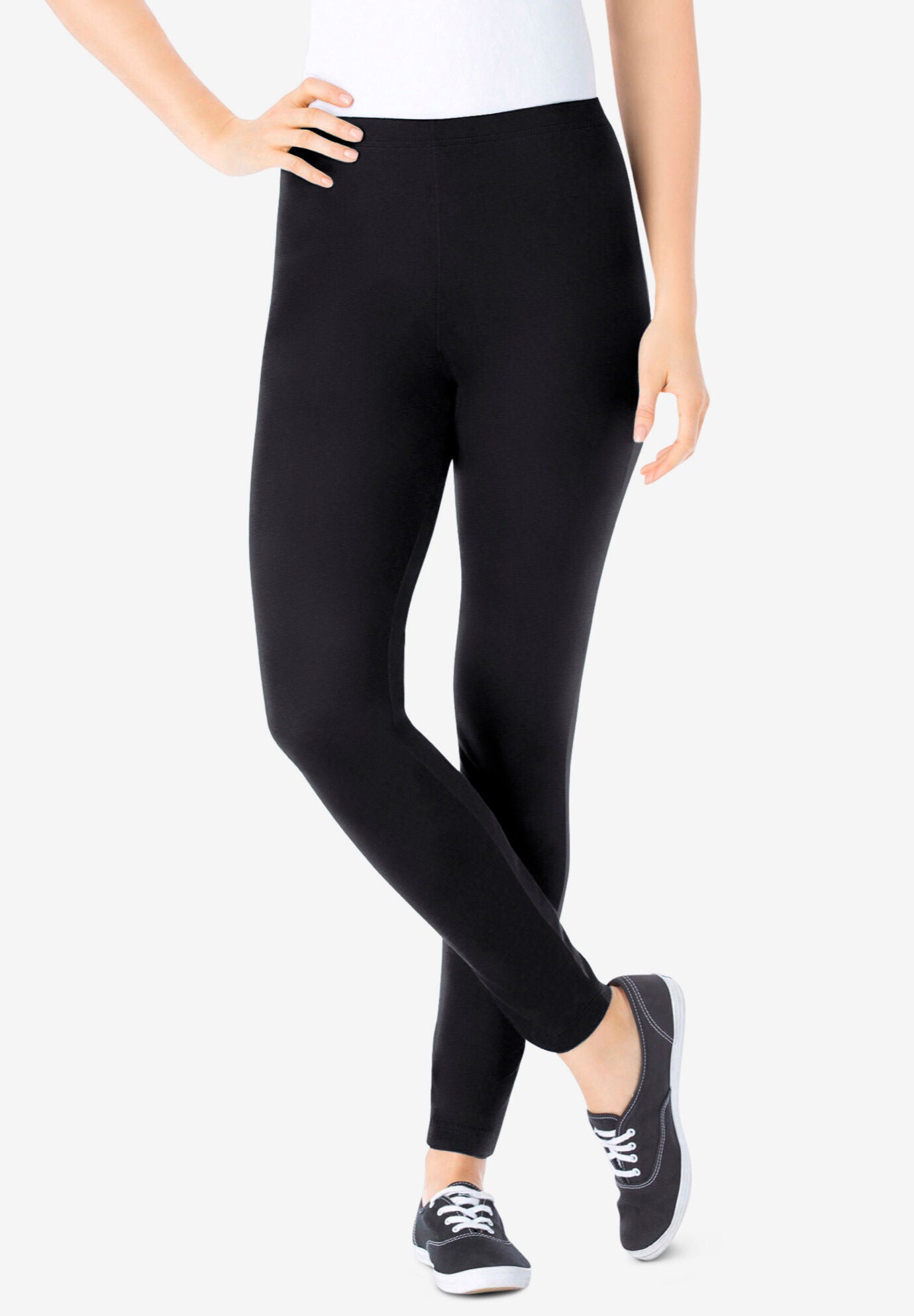 Stretch Cotton Legging Fullbeauty Outlet
